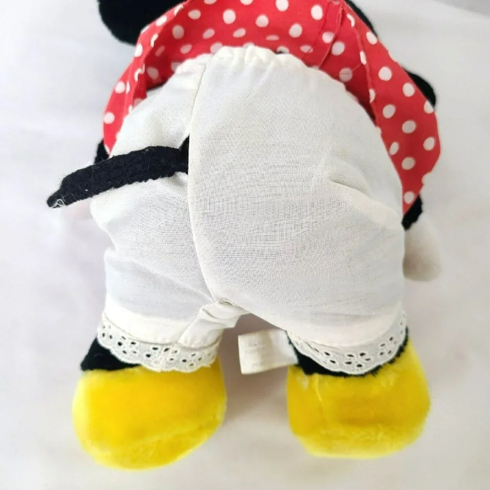 Vintage Minnie Mouse Plush Memorabilia Disneyland Walt Disney World 15” Korea - Picture 4 of 8